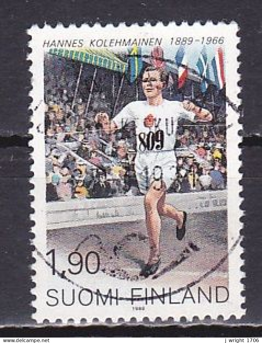 Finland, 1989, Hannes Kolehmainen, 1.90mk, USED - Oblitérés