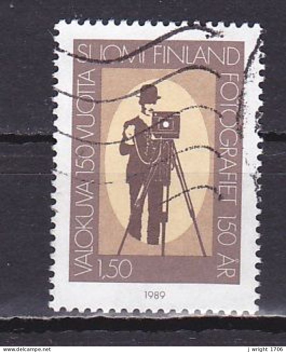 Finland, 1989, Photography 150th Anniv, 1.50mk, USED - Usados