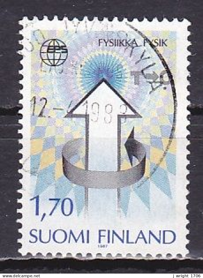 Finland, 1987, European Physics Cong, 1.70mk, USED - Oblitérés