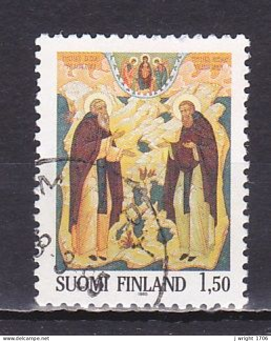 Finland, 1985, St. Sergei & St. St. Herman Order Centenary, 1.50mk,  USED - Usados