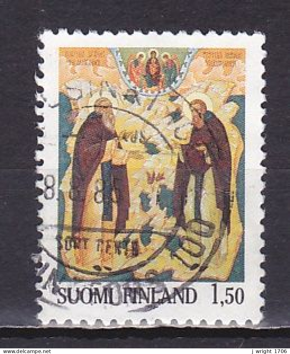 Finland, 1985, St. Sergei & St. St. Herman Order Centenary, 1.50mk,  USED - Used Stamps