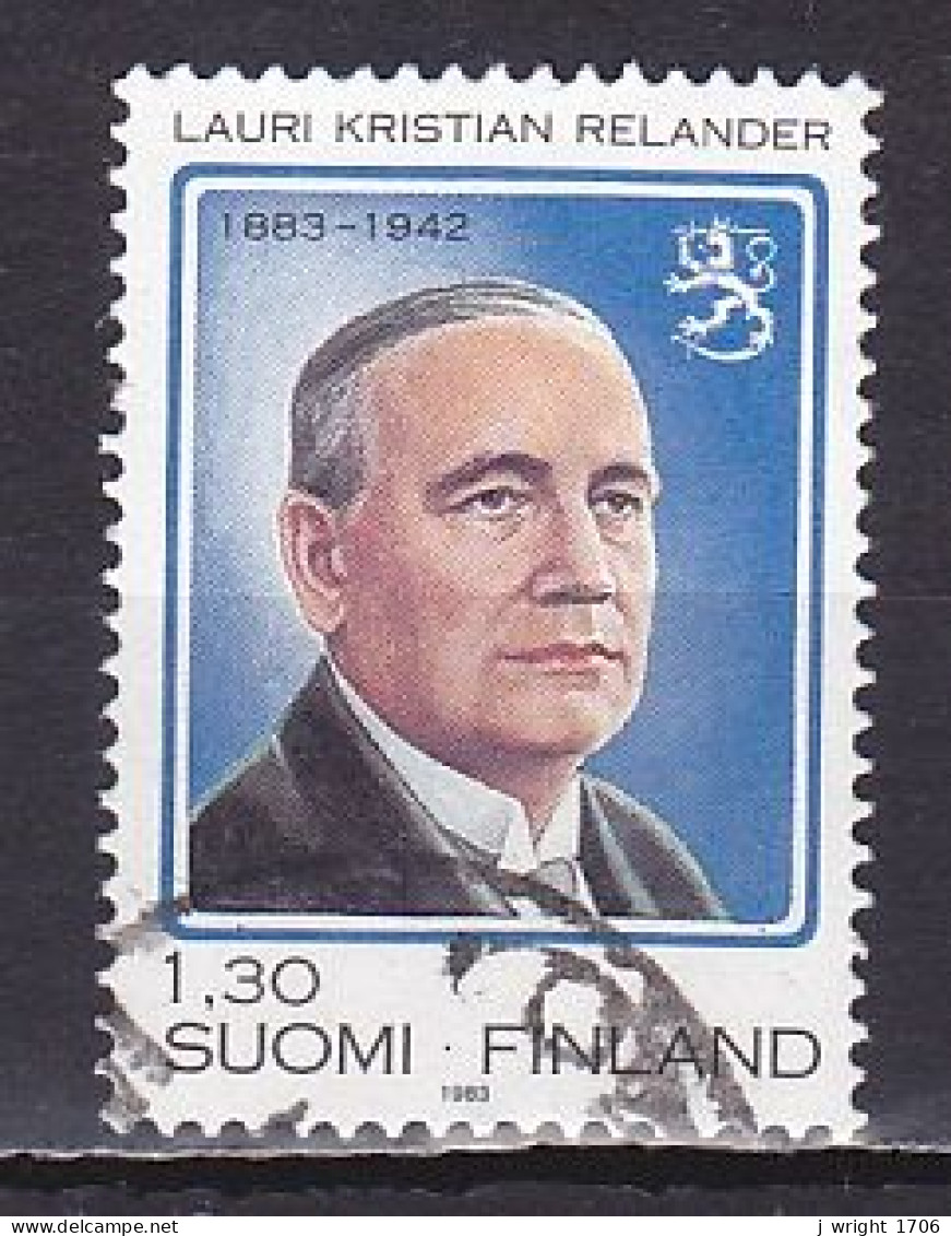 Finland, 1983, Lauri Kristian Relander, 1.30mk. USED - Gebraucht