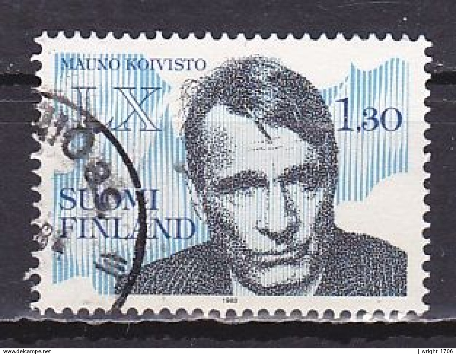 Finland, 1983, Mauno Koivisto, 1.30mk, USED - Used Stamps