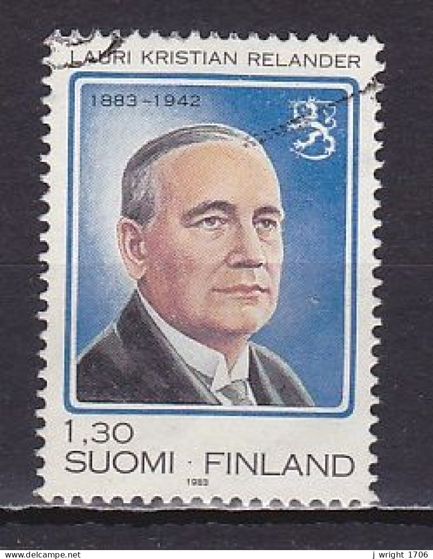 Finland, 1983, Lauri Kristian Relander, 1.30mk. USED - Gebruikt