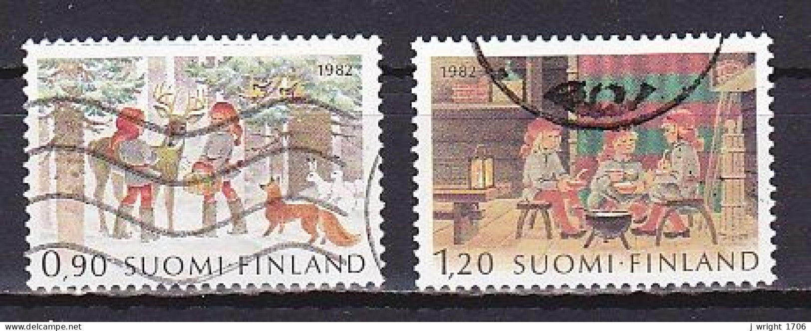 Finland, 1982, Christmas, Set, USED - Gebruikt