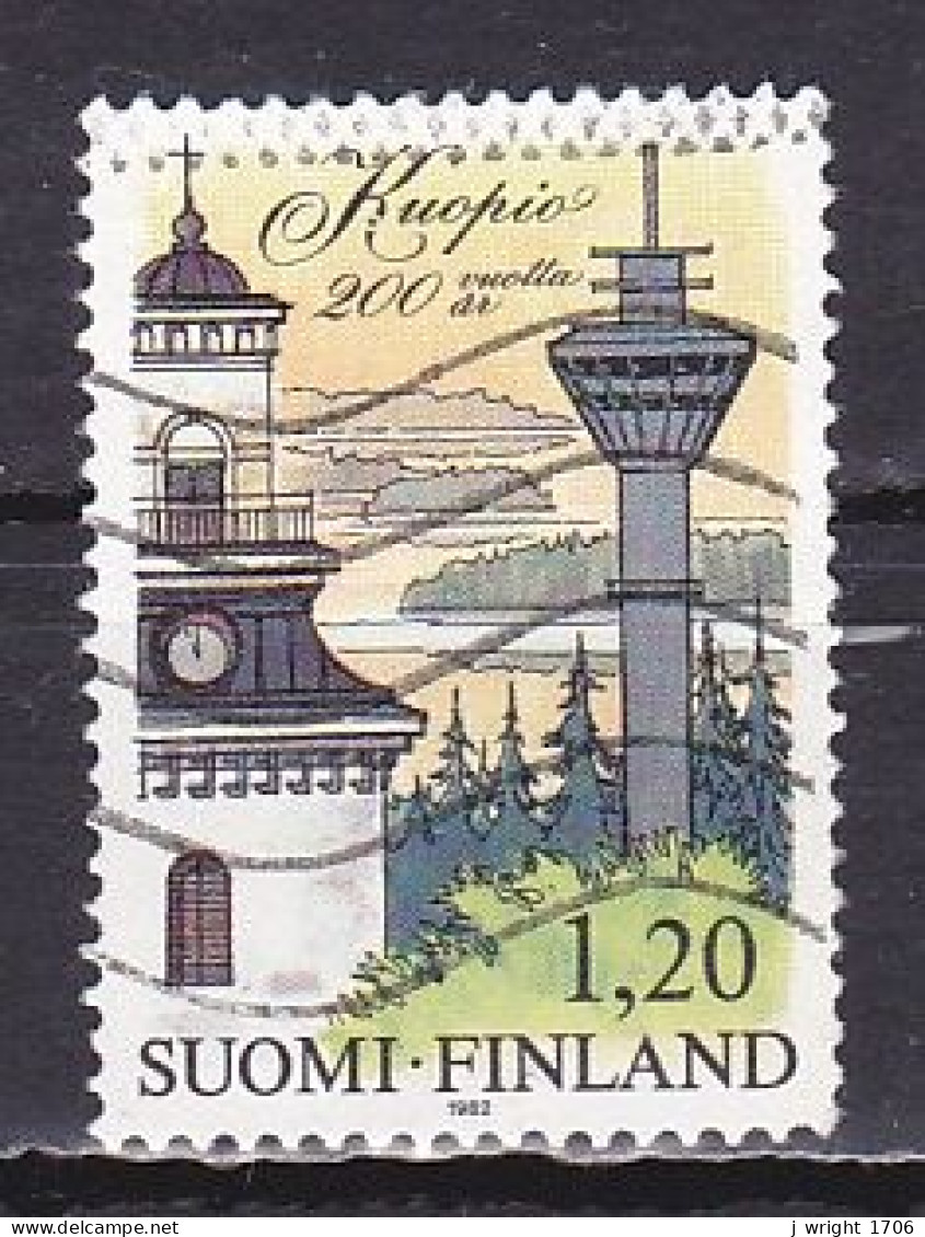 Finland, 1982, Kuopio Bicentenary, 1.20mk, USED - Oblitérés