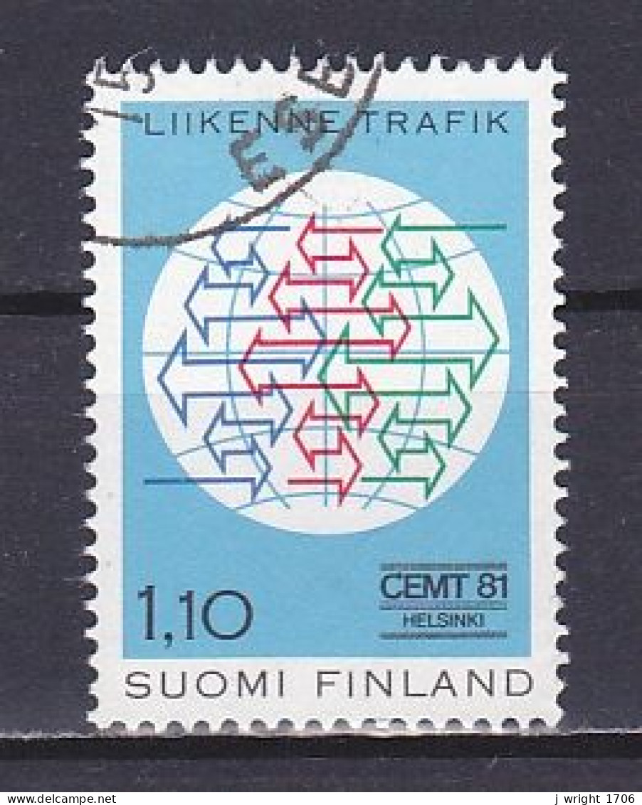 Finland, 1981, European Transport Ministers Conf, 1.10mk, USED - Usati