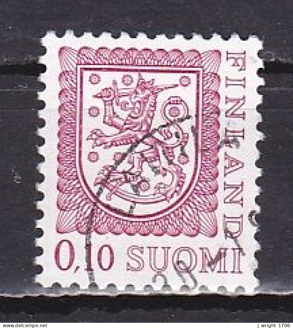 Finland, 1978, Coat Of Arms, 0.10mk/Phosphor, USED - Oblitérés