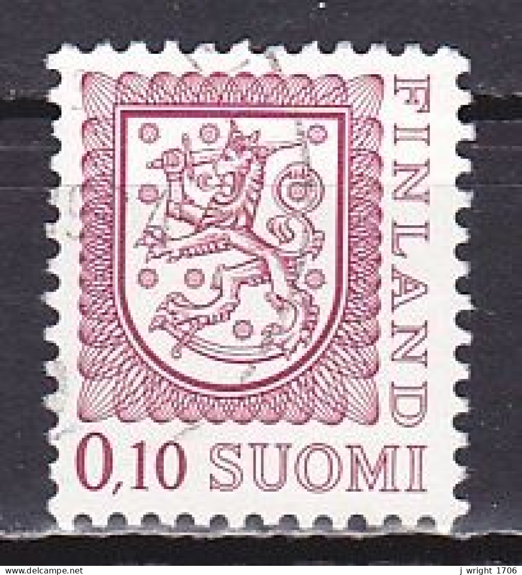Finland, 1978, Coat Of Arms, 0.10mk, USED - Oblitérés