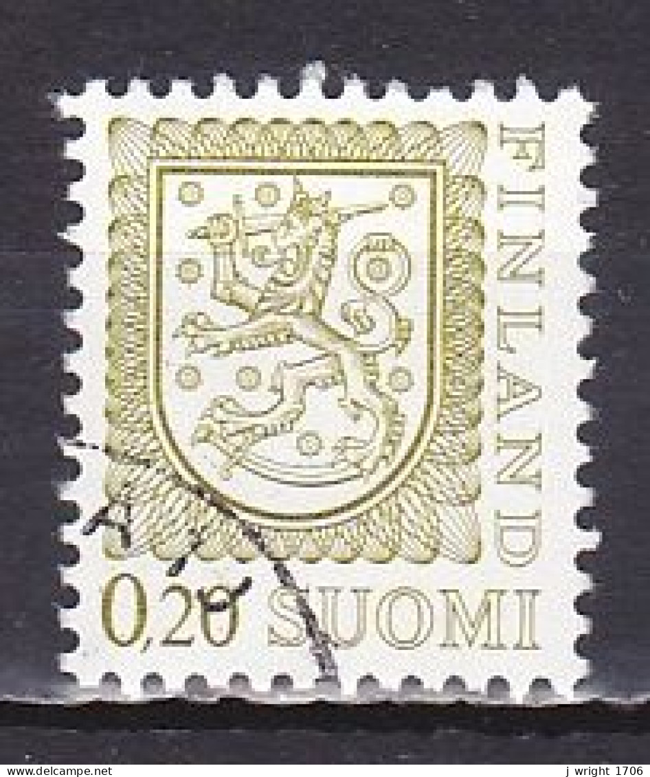 Finland, 1977, Coat Of Arms, 0.20mk, USED - Used Stamps