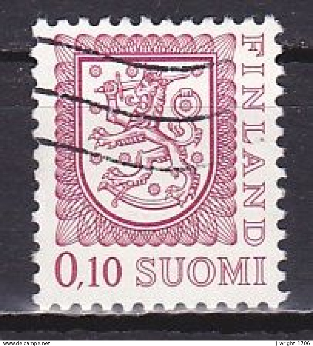 Finland, 1978, Coat Of Arms, 0.10mk, USED - Used Stamps