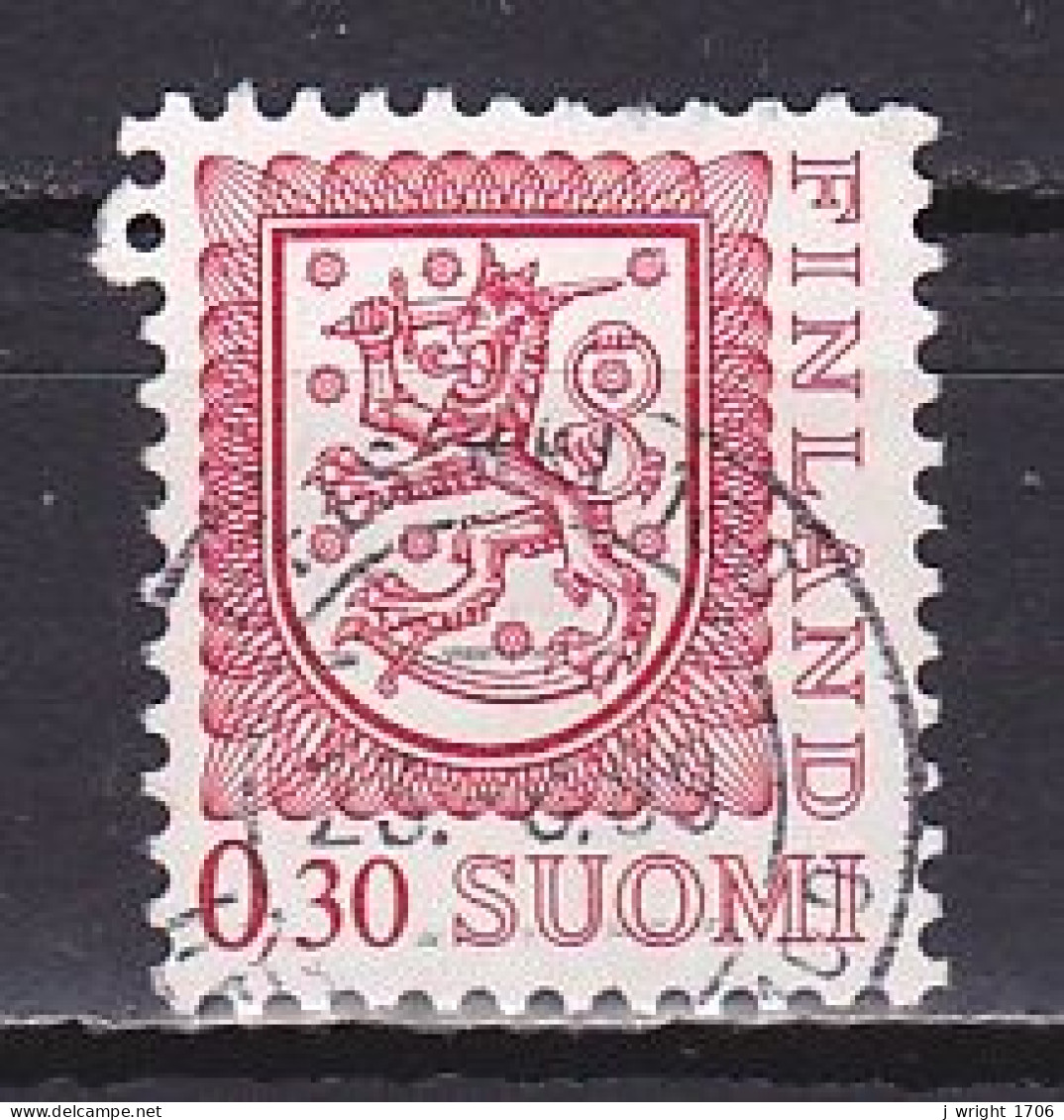 Finland, 1977, Coat Of Arms, 0.30mk, USED - Used Stamps