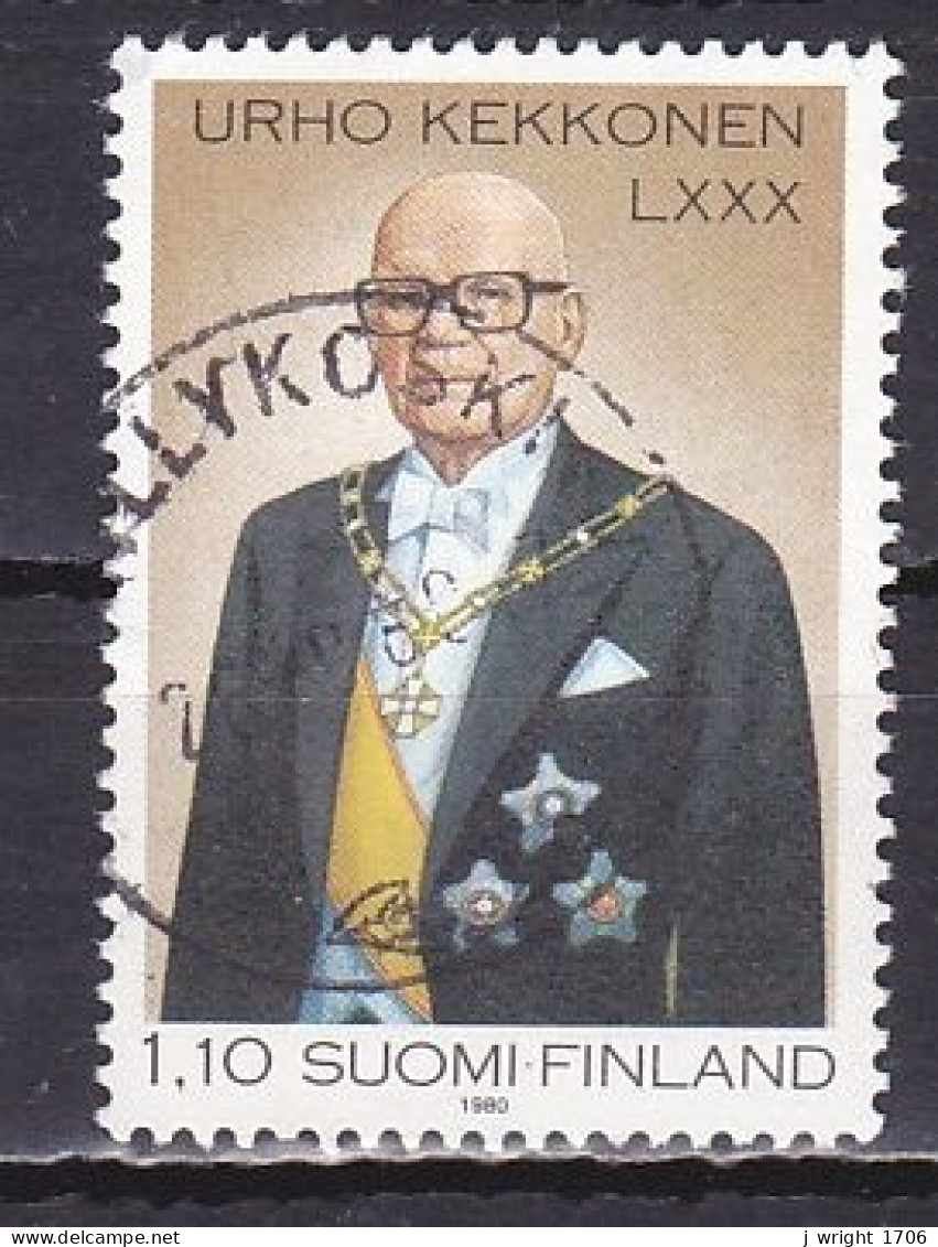 Finland, 1980, Urho Kekkonen, 1.10mk, USED - Used Stamps