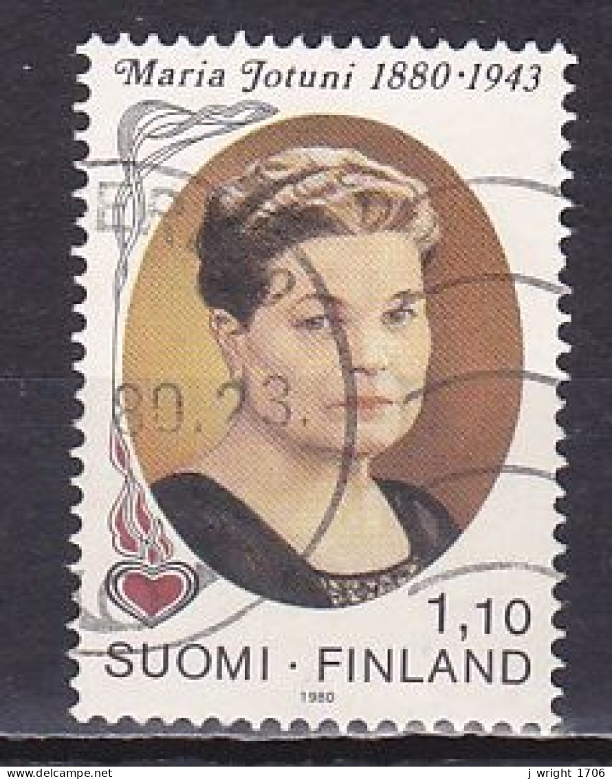 Finland, 1980, Maria Jotuni, 1.10mk, USED - Used Stamps