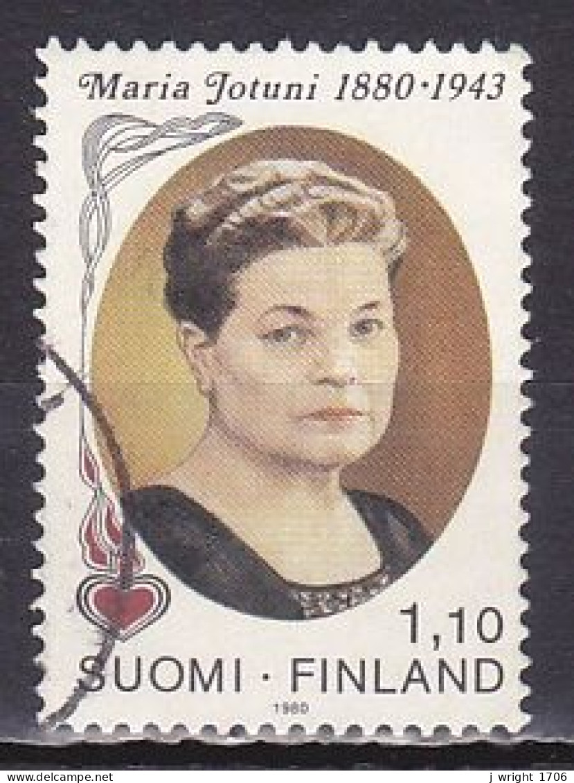 Finland, 1980, Maria Jotuni, 1.10mk, USED - Used Stamps