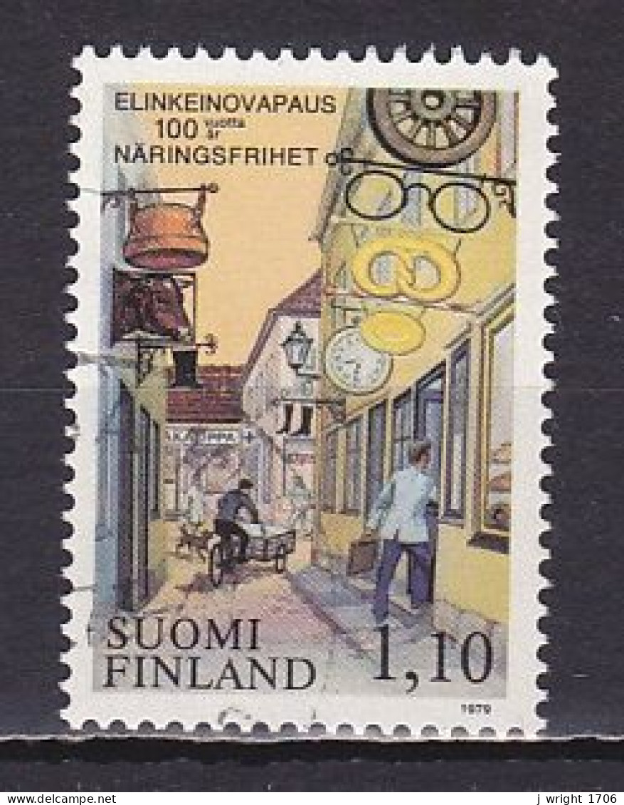 Finland, 1979, Business & Industry Regulation Centenary, 1.10mk, USED - Oblitérés