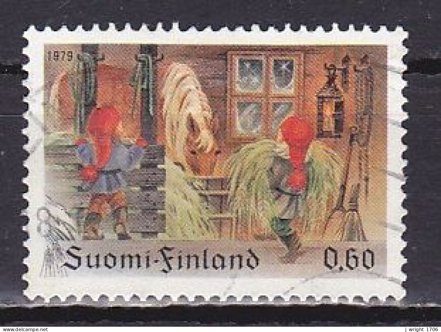 Finland, 1979, Christmas, 0.60mk, USED - Usados