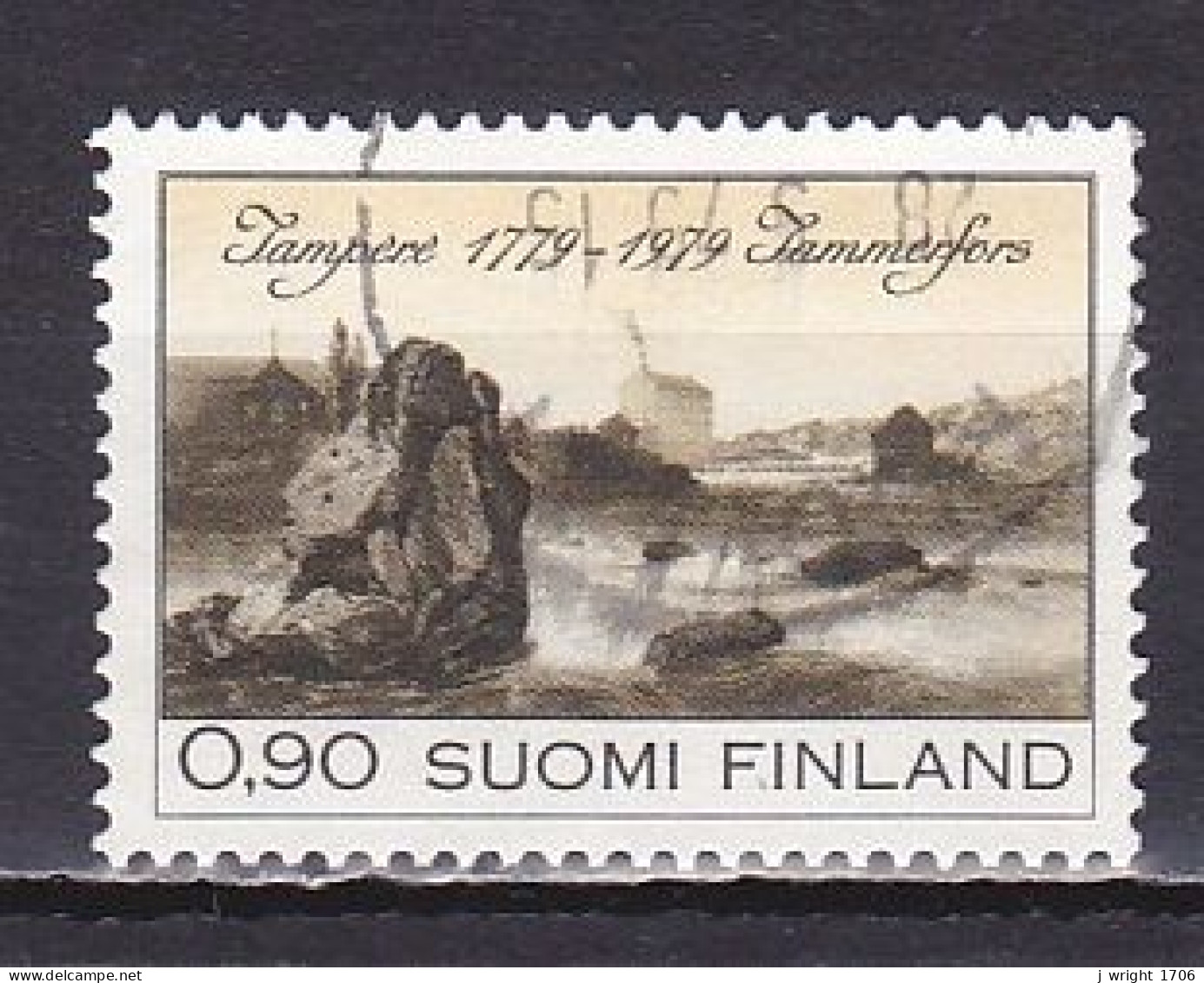 Finland, 1979, Tampere/Tammerfors 200th Anniv, 0.90mk, USED - Gebruikt