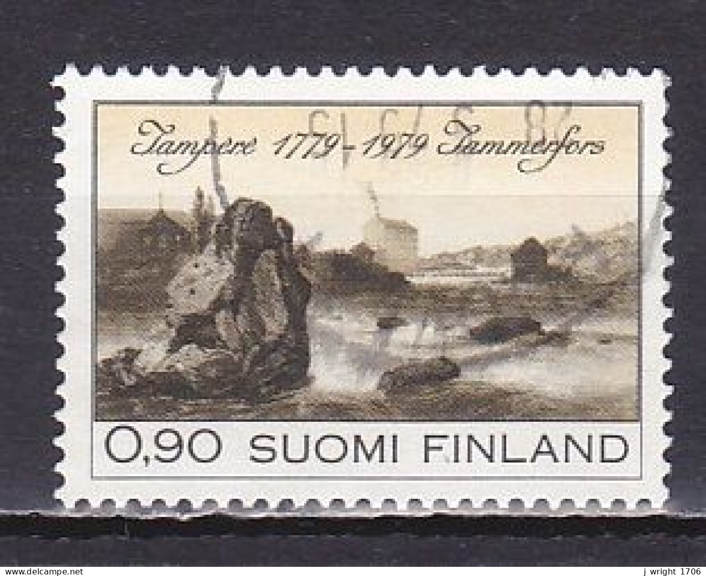 Finland, 1979, Tampere/Tammerfors 200th Anniv, 0.90mk, USED - Oblitérés