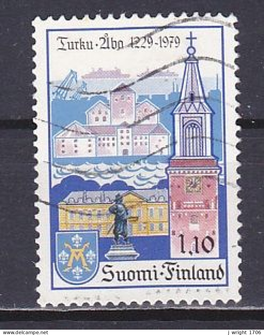 Finland, 1979, Turku/Åbo 750th Anniv, 1,10mk, USED - Used Stamps