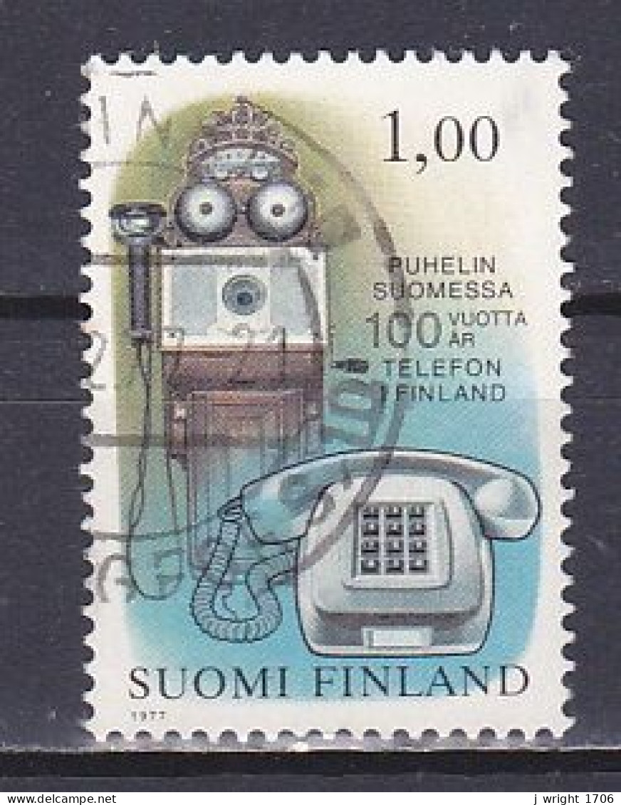Finland, 1977, Telephone In Finland Centenary, 1.00mk, USED - Oblitérés