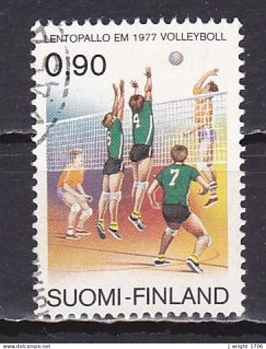 Finland, 1977, European Volleyball Championships, 0.90mk, USED - Gebruikt