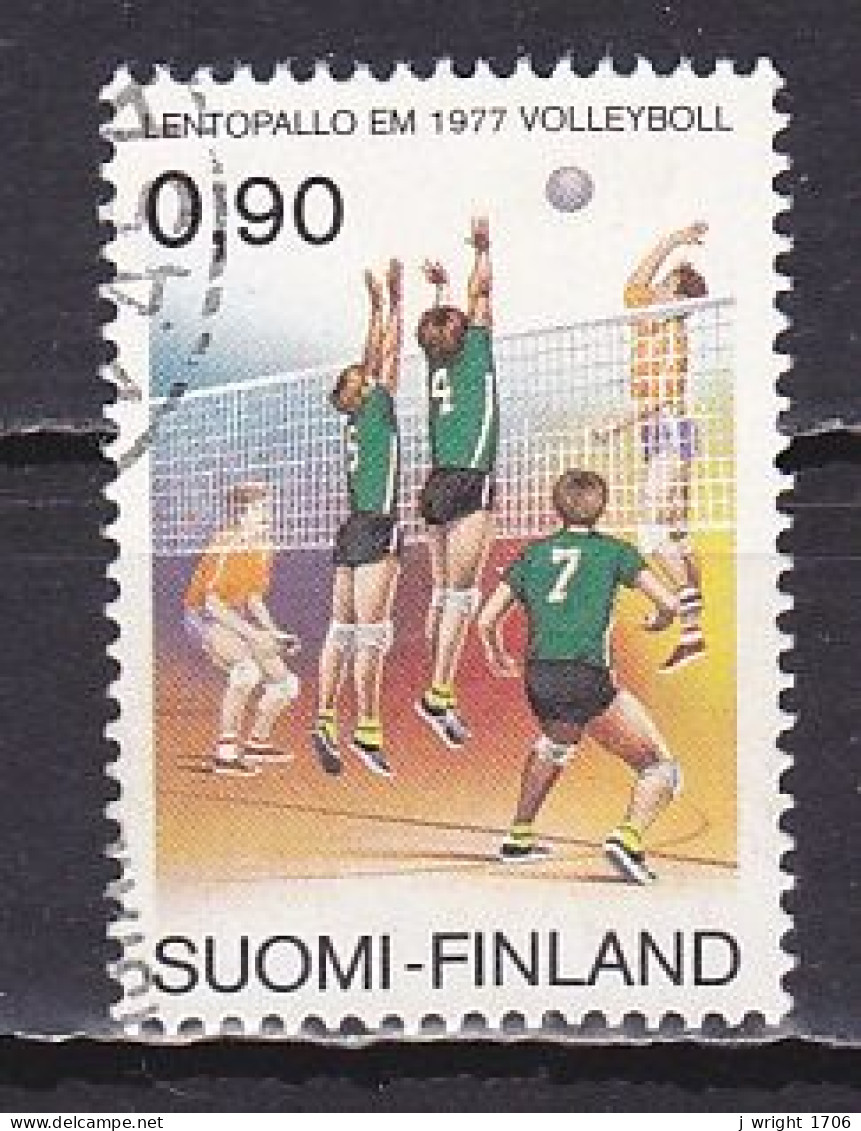 Finland, 1977, European Volleyball Championships, 0.90mk, USED - Oblitérés