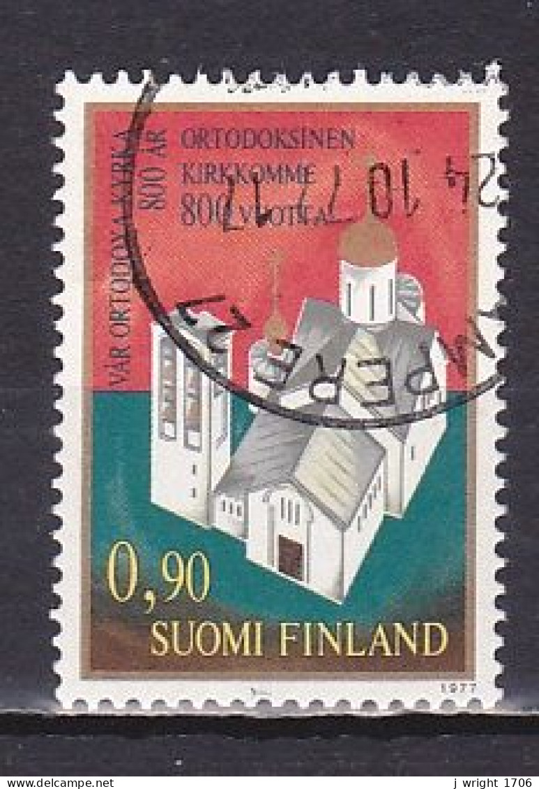 Finland, 1977, Orthodox Church In Finland 800th Anniv, 0.90mk, USED - Oblitérés
