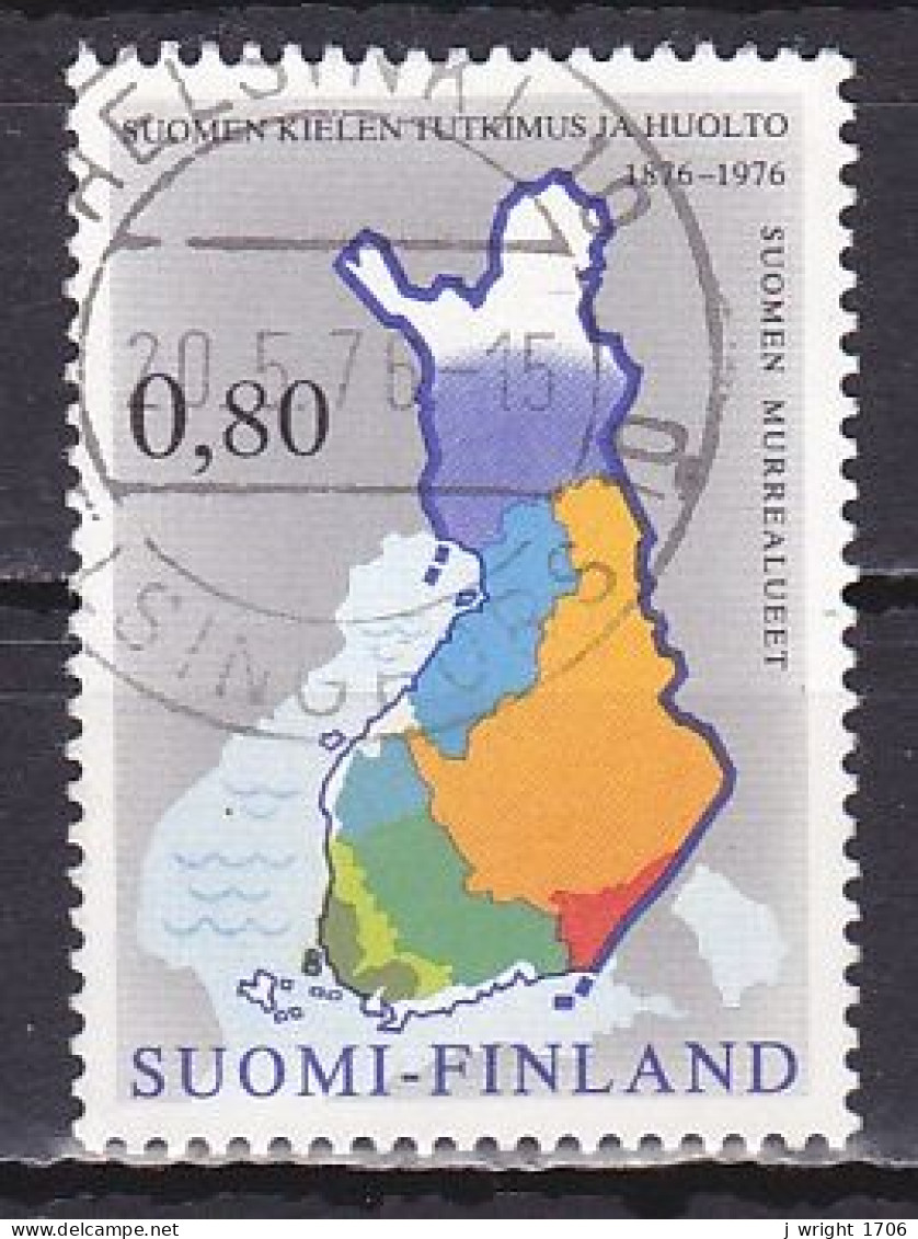 Finland, 1976, Finnish Language Society Centenary, 0.80mk, USED - Oblitérés