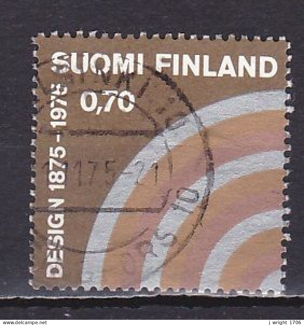 Finland, 1975, Society Of Industrial Art Centenary, 0.70mk, USED - Used Stamps