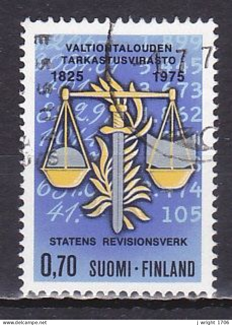 Finland, 1975, State Audit Office, 0.90mk, USED - Oblitérés