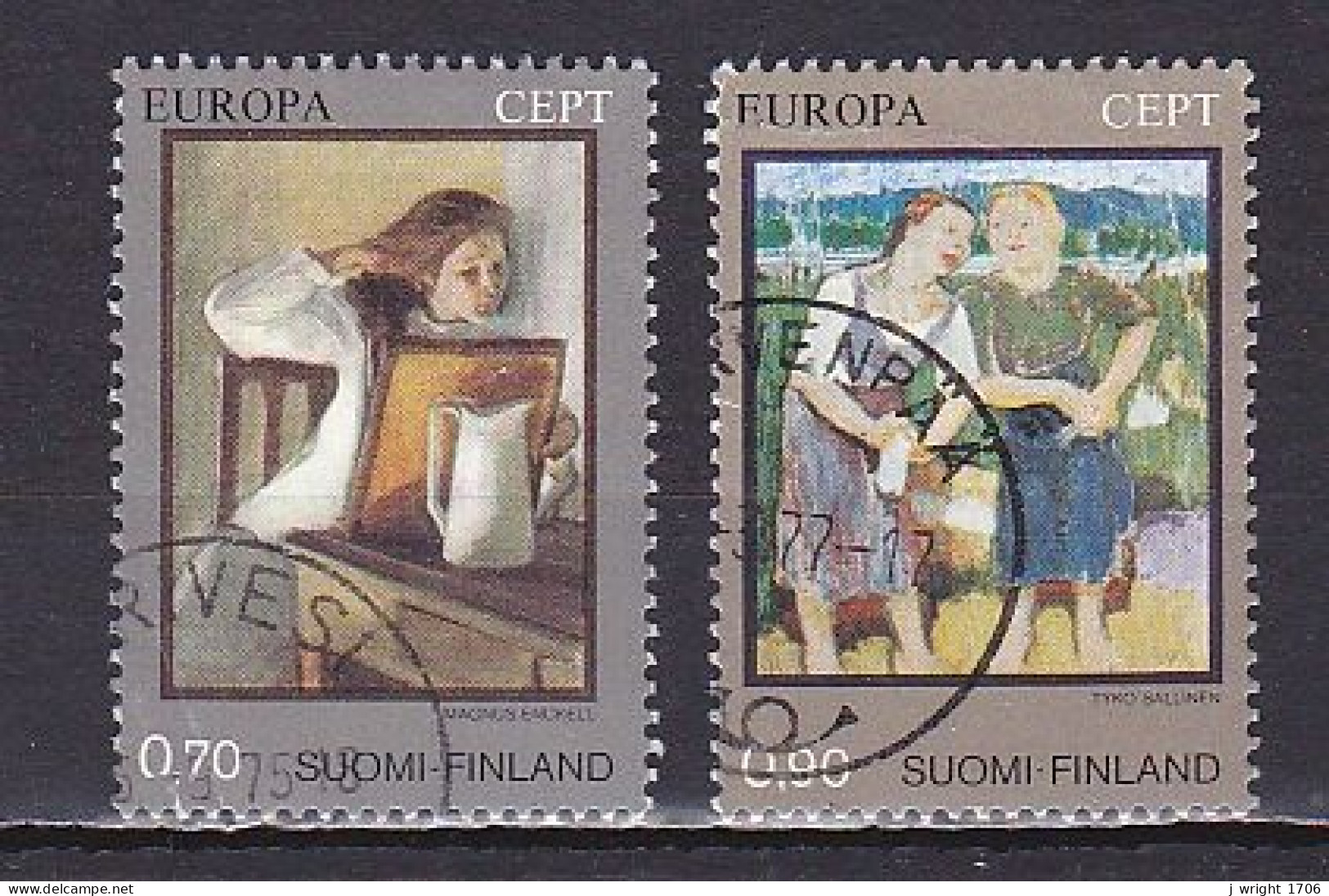 Finland, 1975, Europa CEPT, Set, USED - Gebruikt