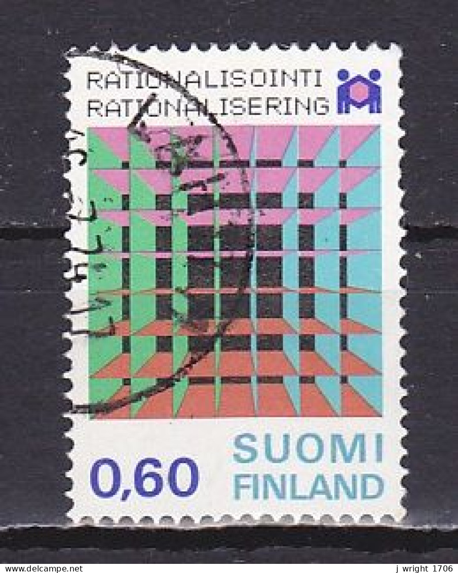 Finland, 1974, Rationalization Year, 0.60mk, USED - Oblitérés