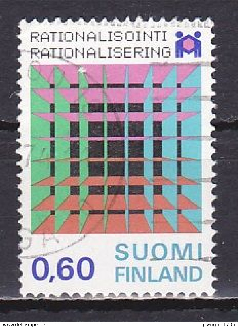 Finland, 1974, Rationalization Year, 0.60mk, USED - Used Stamps