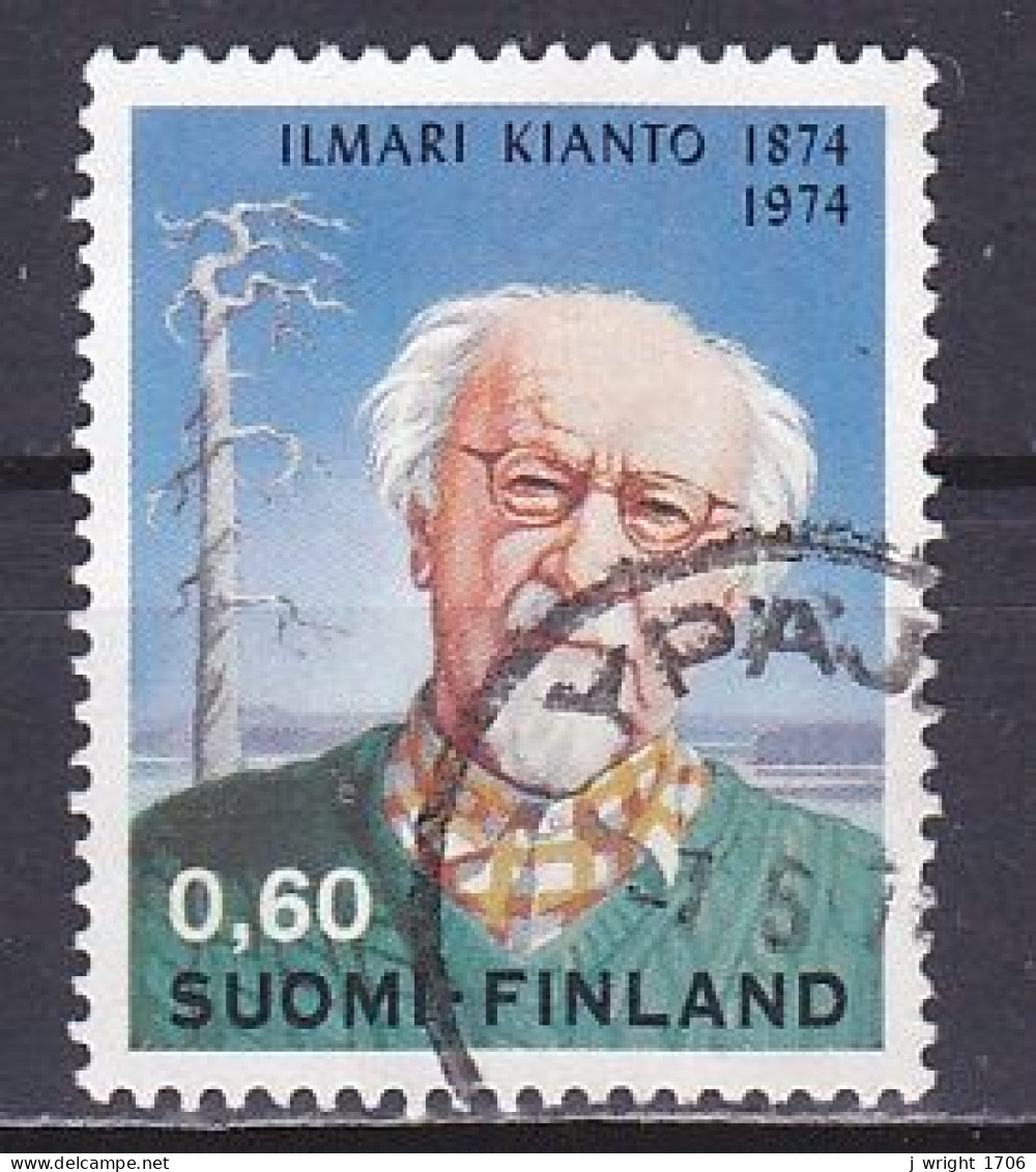 Finland, 1974, Ilmari Kiano, 0.60mk, USED - Gebraucht