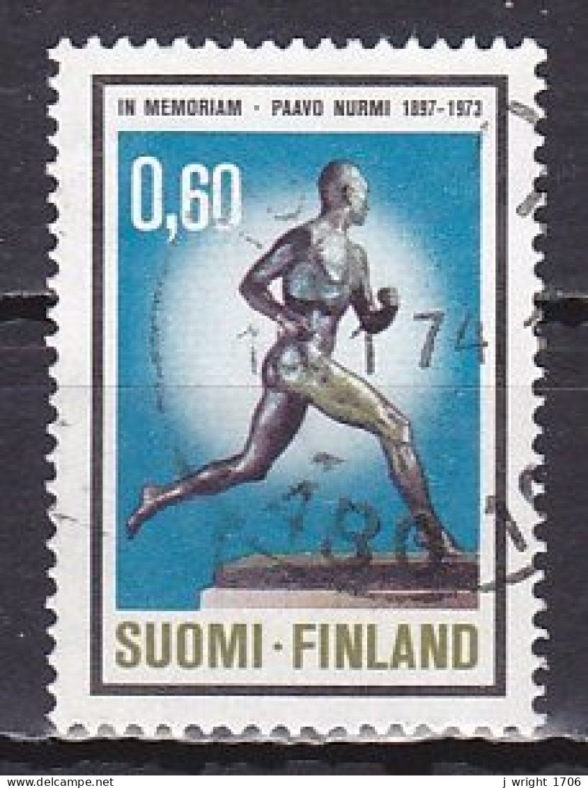 Finland, 1973, Paavo Nurmi, 0.60mk, USED - Usados