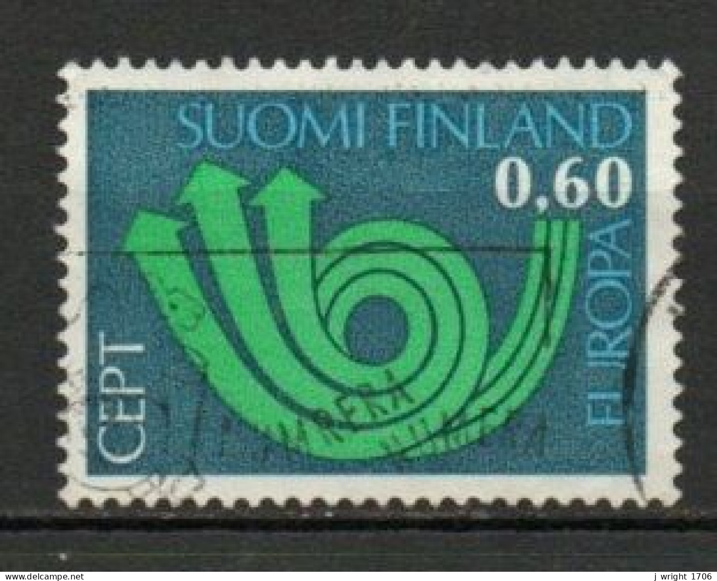 Finland, 1973, Europa CEPT, 0.60mk, USED - Gebraucht