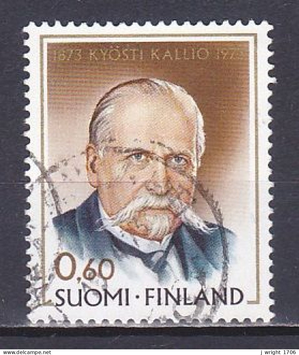 Finland, 1973, Kyösti Kallio, 0.60mk, USED - Gebraucht