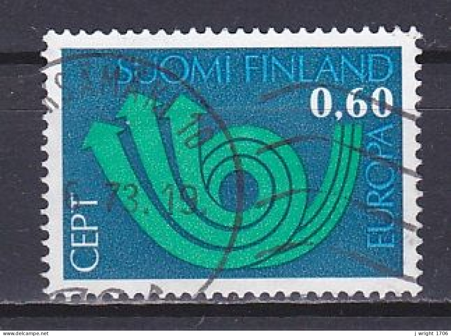 Finland, 1973, Europa CEPT, 0.60mk, USED - Usati