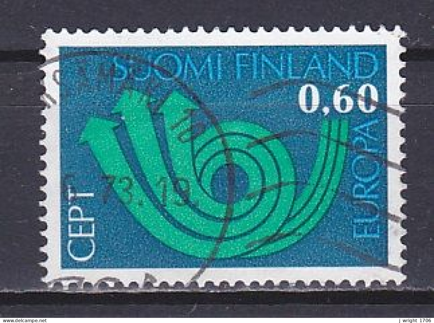 Finland, 1973, Europa CEPT, 0.60mk, USED - Usados