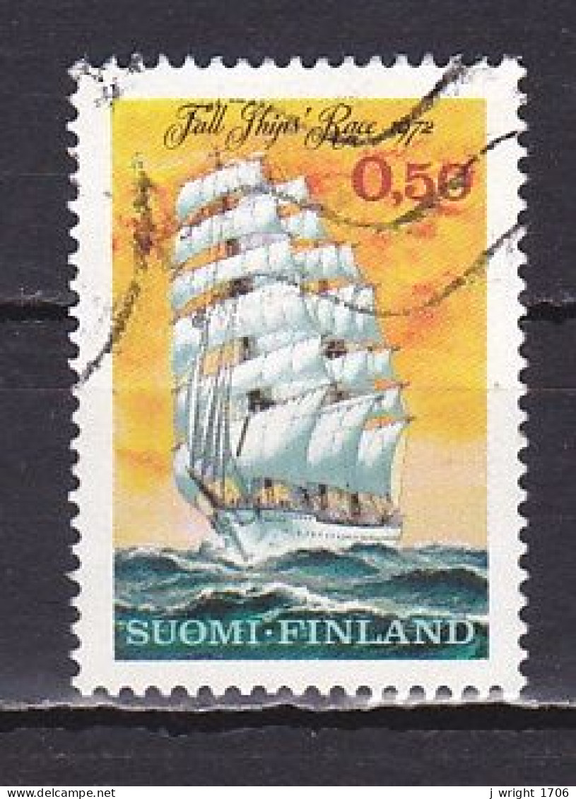 Finland, 1972, International Tall Ships Race, 0.50mk, USED - Used Stamps