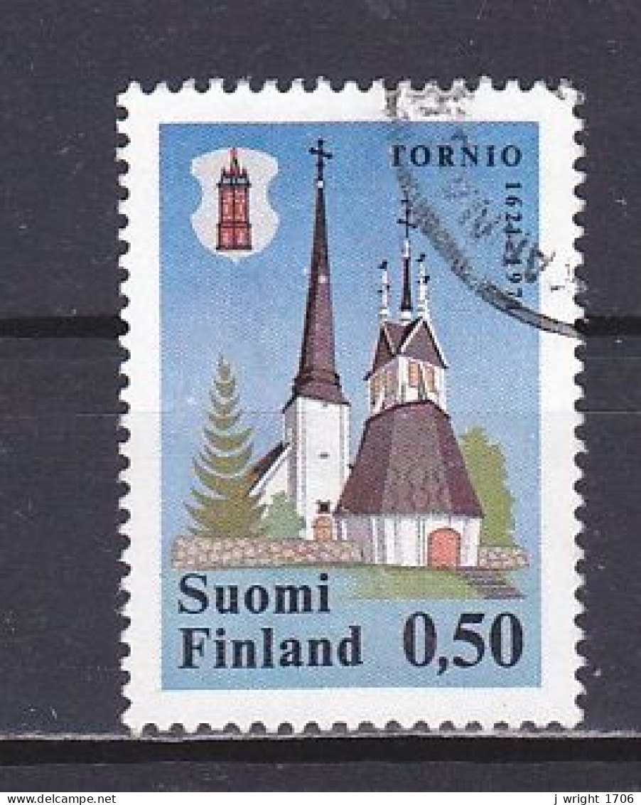 Finland, 1971, Tornio/Torneå 350th Anniv, 0.50mk, USED - Gebruikt