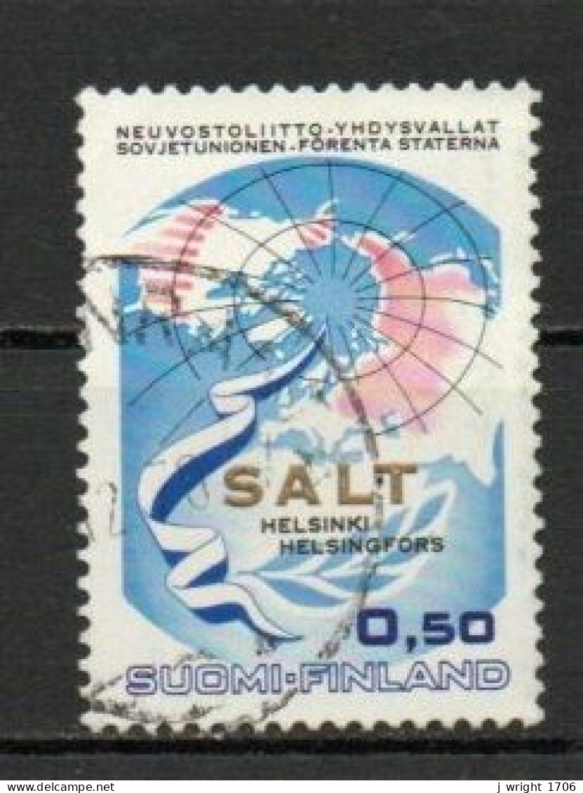 Finland, 1970, Strategic Arms Limitation Talks SALT, 0.50mk, USED - Usados