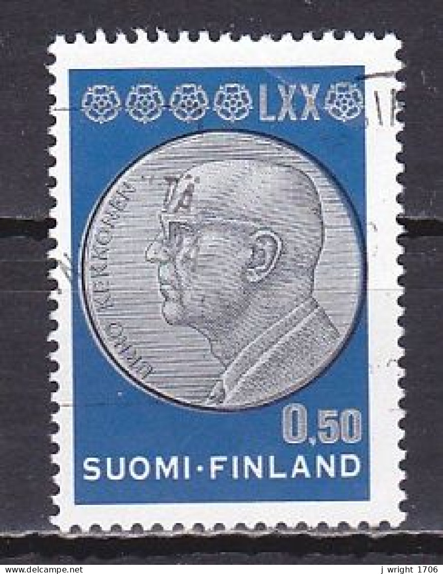 Finland, 1970, Urho Kekkonen, 0.50mk, USED - Gebruikt