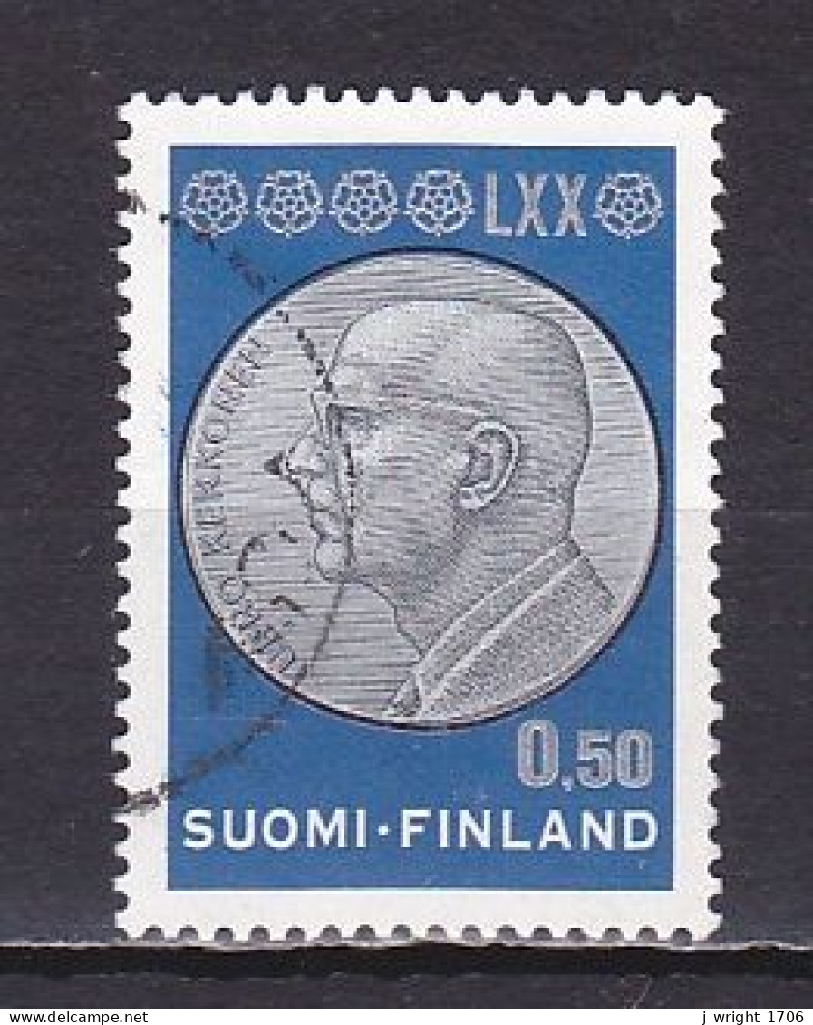 Finland, 1970, Urho Kekkonen, 0.50mk, USED - Gebruikt