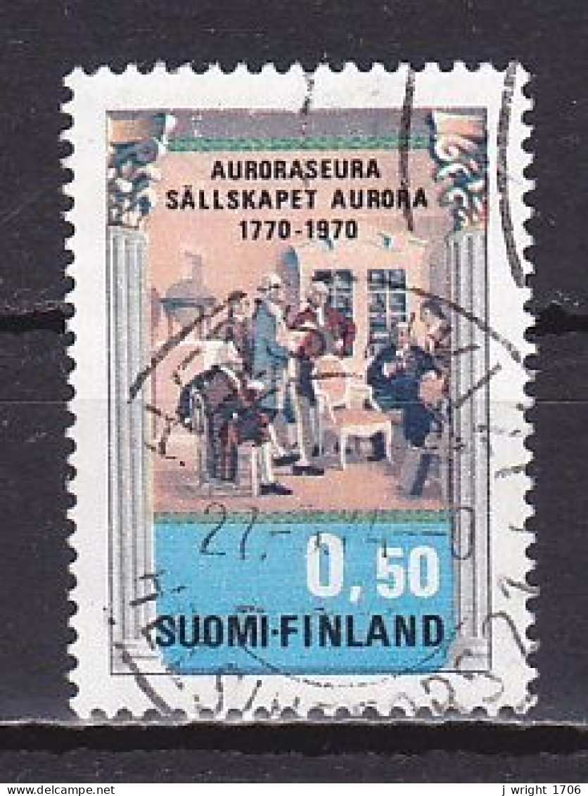 Finland, 1970, Aurora Society Bicentenary, 0.50mk, USED - Usados