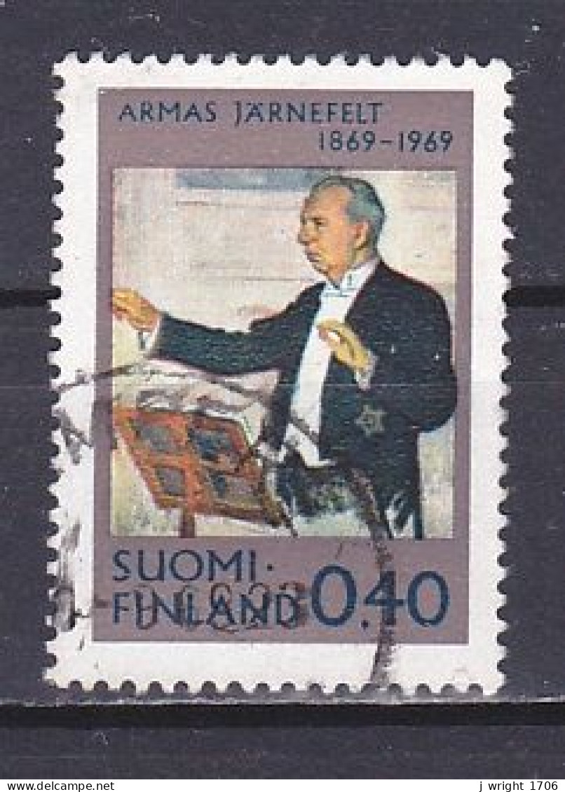 Finland, 1969, Armas Järnefelt, 0.40mk, USED - Used Stamps