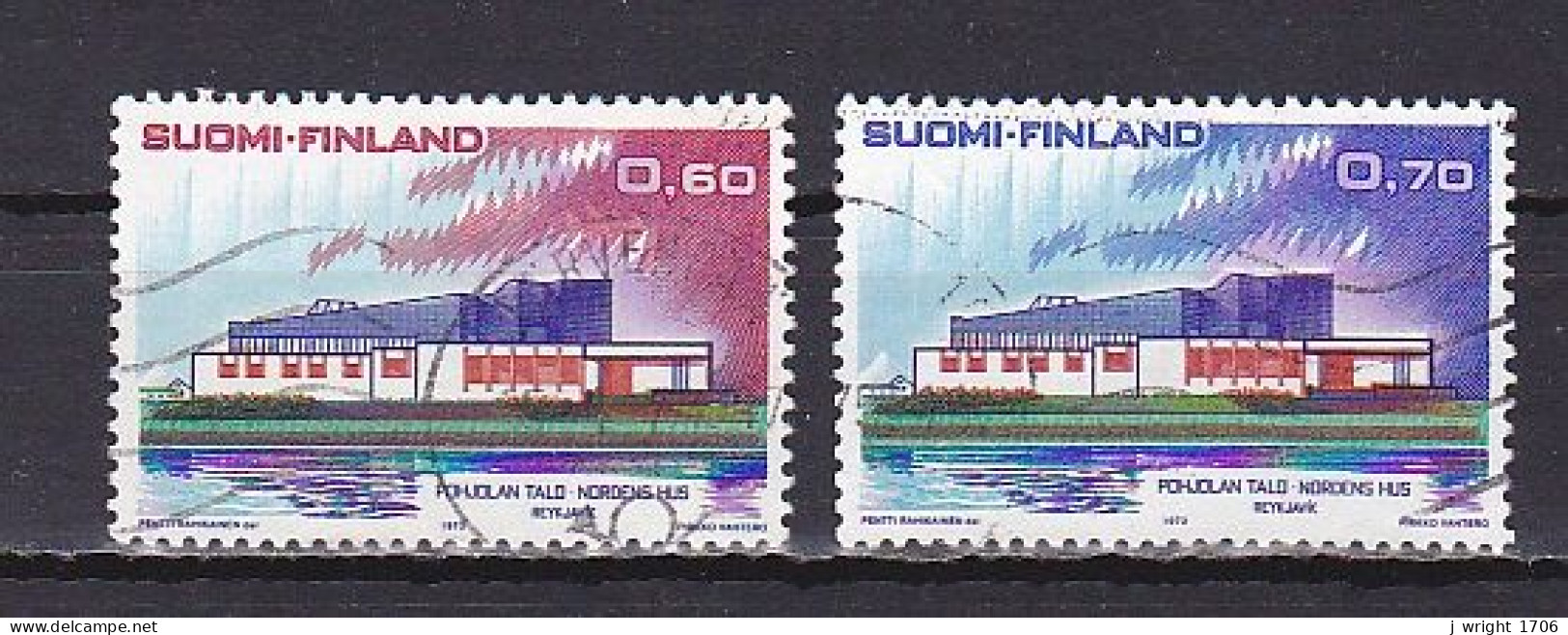 Finland, 1973, Nordic Co-operation Issue, Set, USED - Usati