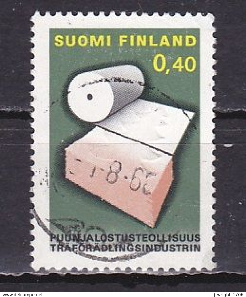 Finland, 1968, Wood Processing Industry, 0.40mk, USED - Oblitérés