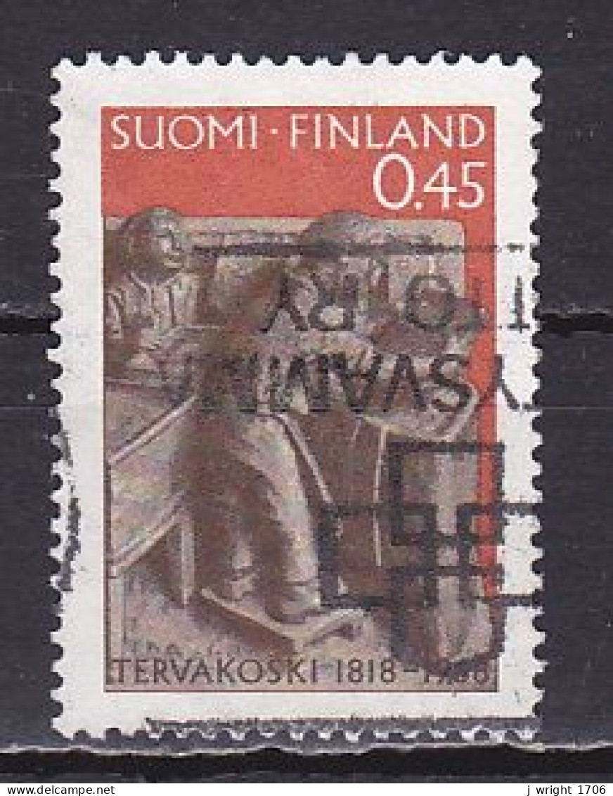 Finland, 1968, Tervakoski Paper Mill 150th Anniv, 0.45mk, USED - Gebraucht